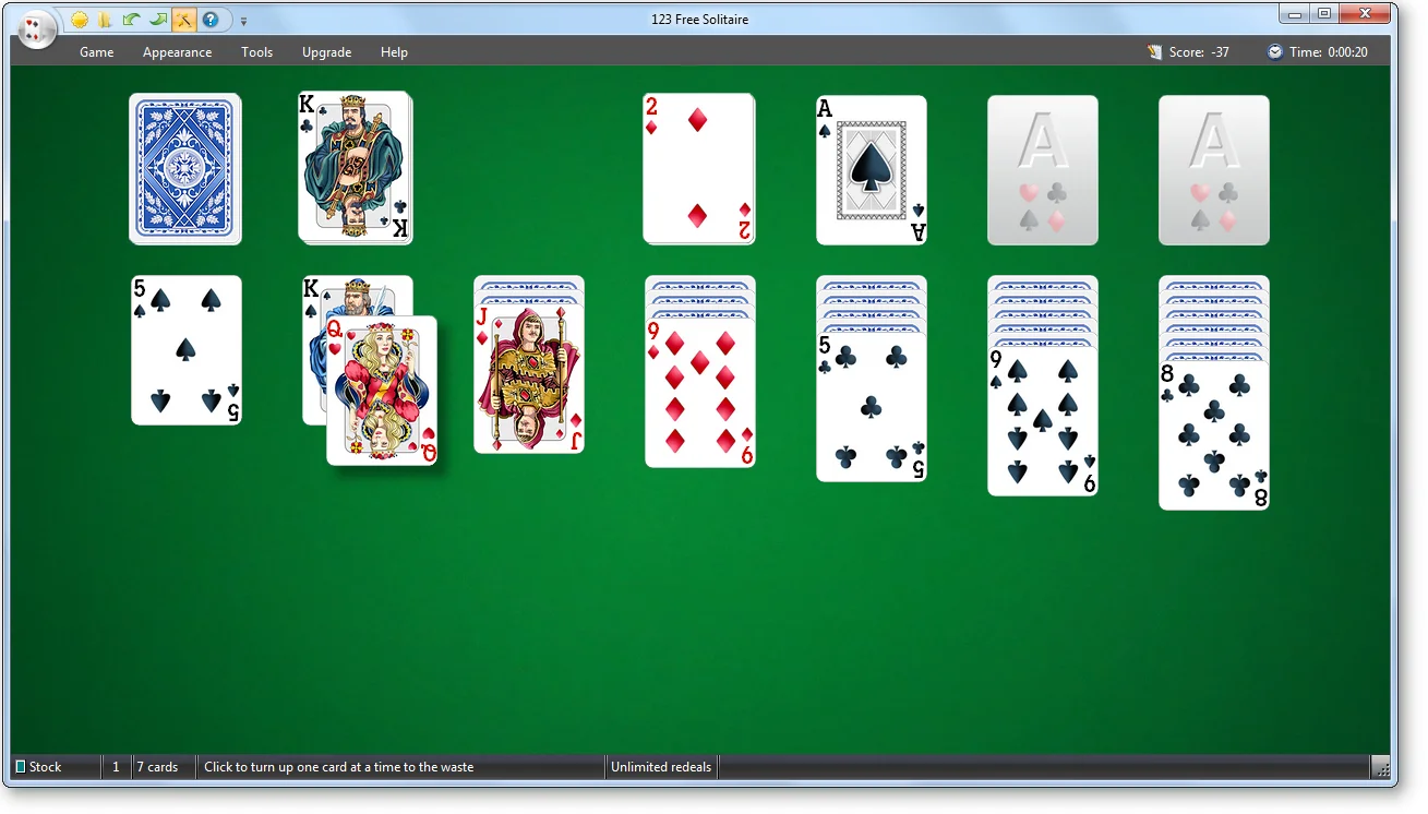 Klondike solitaire free